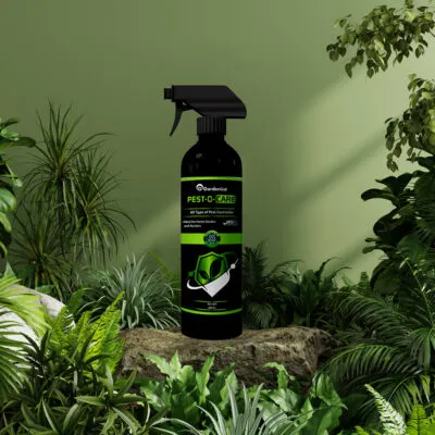 Gardenica Pest-o Care - Ready to Use - Organic Larvicide - Regulates Larval Damage with Potassium Salt and Eugenol Fatty Acid Extracts in Plants Ensuring Healthy Plant Growth. (400 ml)