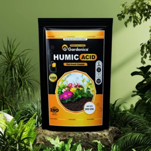 Gardenica Humic Acid 98% - potassium Humate and water soluble Organic Fertilizer For all plants